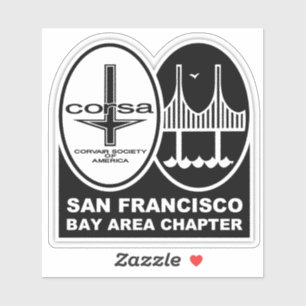 Adesivo Decência transparente do clube de automóveis SFB