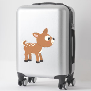 Adesivo Decoração de Parede para Berçário de Bebê Cervo