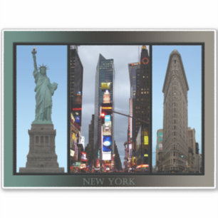 Adesivo Decretos Personalizados NYC do New York Art Sticke