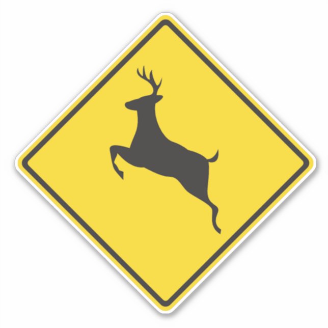 Adesivo Deer Crossing (Frente)