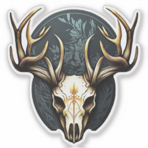 Adesivo Deer Skull Grandes Armadores Caçando