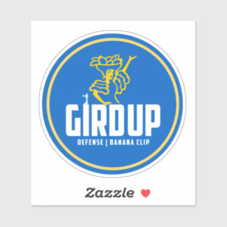 Adesivo Defesa Gird Up | Clipe Retro Banana