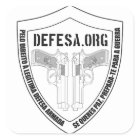 Adesivo DEFESA.ORG Logo