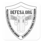 Adesivo DEFESA.ORG Logo