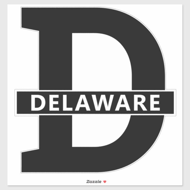 Adesivo Delaware (Folha)