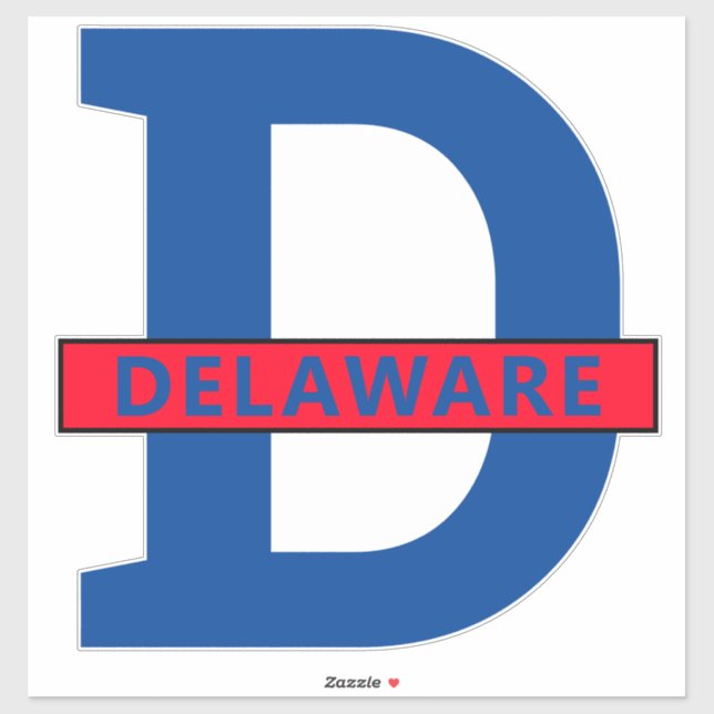 Adesivo Delaware (Folha)