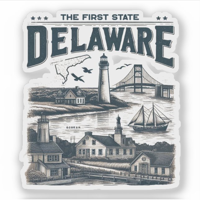 Adesivo Delaware (Frente)