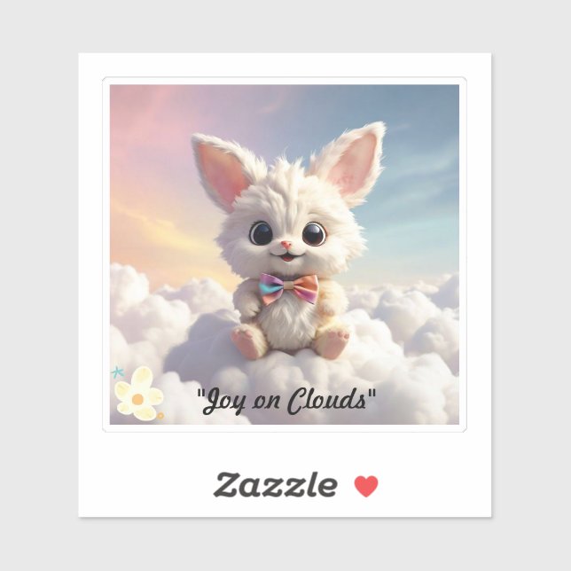 Adesivo "Delícias do Céu Whimsical" (Folha)