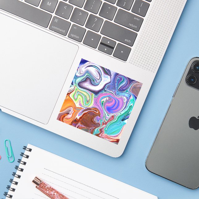 Adesivo Delirious (Notebook com iPhone)