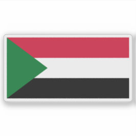 Adesivo Democratic Republic of Sudan flag (1969–1985)
