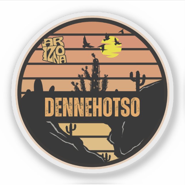 Adesivo Dennehotso, Arizona (Frente)