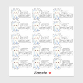 Adesivo Dentista Compromisso Dente