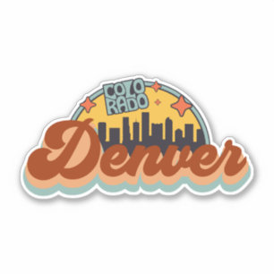 Adesivo Denver, Colorado