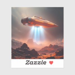 Adesivo Departure Point - Square Vinyl