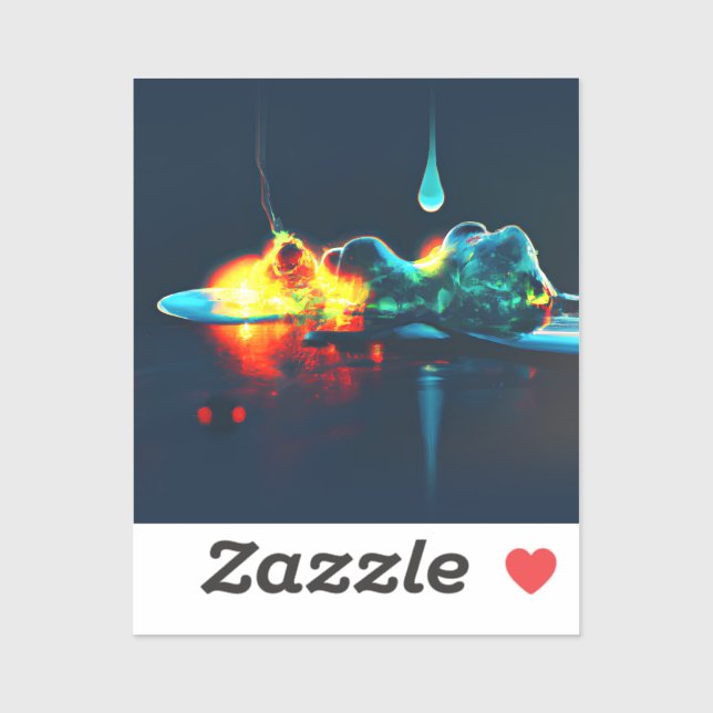 Adesivo Depressão Líquida Brilhante