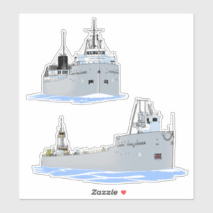 Adesivo Desafiador da Rua de cargueiro dos Lagos excelente