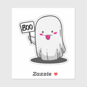 Adesivo Desaprovando Ghost Sticker, Halloween Ghost
