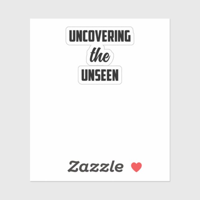 Adesivo Descobrindo O Invisível: Detetive Misterioso Solve (Folha)