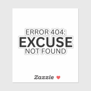 Adesivo Desculpe Erro 404 Não Encontrado Minimalista Máqui