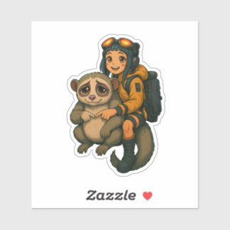 Adesivo Desculpe Slowlorris e Waifu Cyberpunk SRYmoney Sti