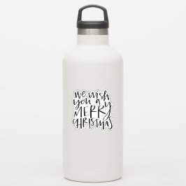 Adesivo Deseje-Lhe Um Feliz Natal Com Palitos