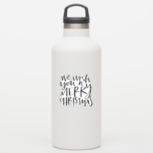 Adesivo Deseje-Lhe Um Feliz Natal Com Palitos