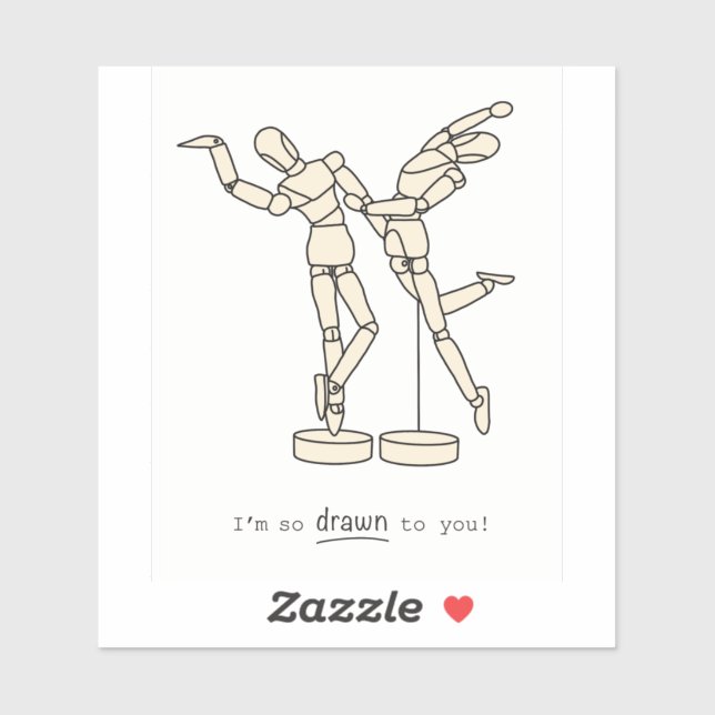 Adesivo Desenhado para você (Folha)