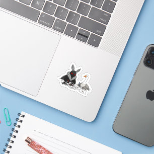 Adesivo Desenho Com Mama E Ganso