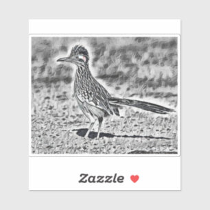 Adesivo Desenho do Roadrunner