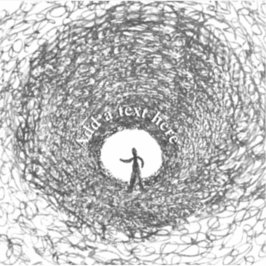 Adesivo Desenho do túnel escuro