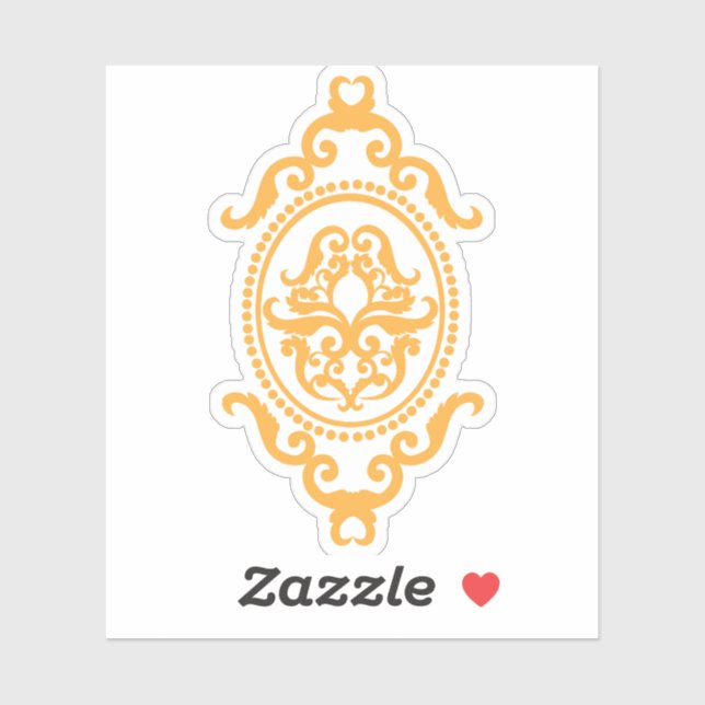 Adesivo Desenho Inspirado em Arte de Tatuagem Tradicional (Folha)