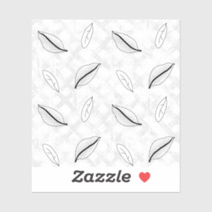 Adesivo design 1103 da família de algas