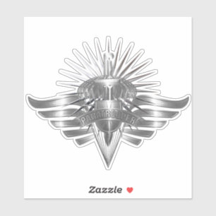Adesivo Design comemorativo de Elite Paratrooper