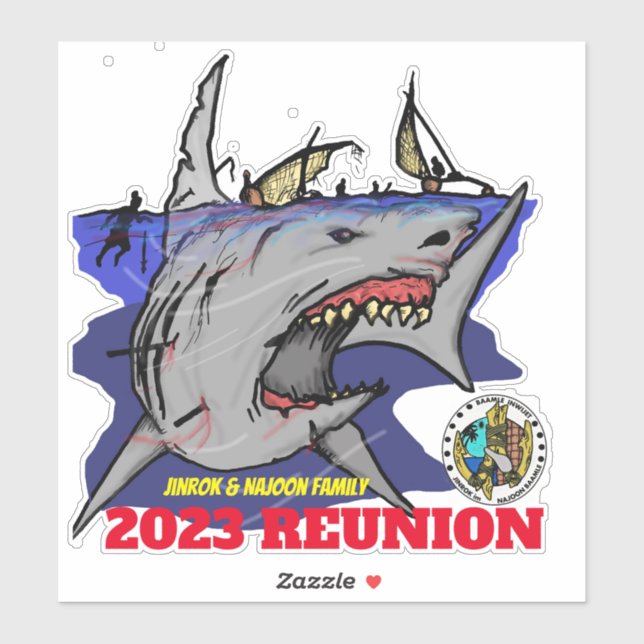 Adesivo Design das Ilhas Marshall (Folha)