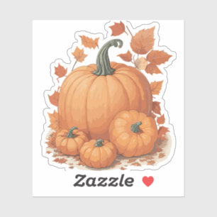 Adesivo Design de abóbora