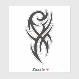 Adesivo Design de arte de linha inspirado em tatuagem clás