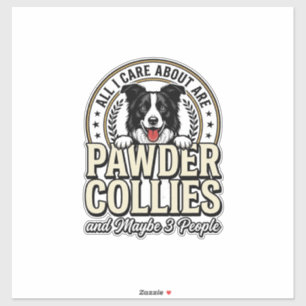 Adesivo Design de camiseta engraçado para amante de cães B