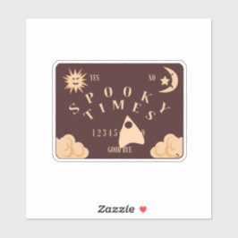 Adesivo Design de Conselho de Halloween do Espírito do Spo