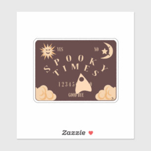 Adesivo Design de Conselho de Halloween do Espírito do Spo
