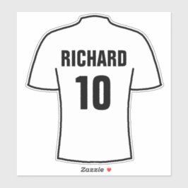 Adesivo Design de futebol no White Sticker