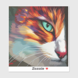 Adesivo Design de Olho de Gato