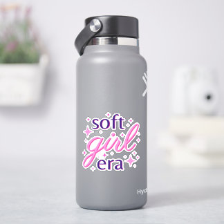 Adesivo Design de Texto da Era Soft Girl
