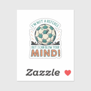 Adesivo Design Divertido de Futebol