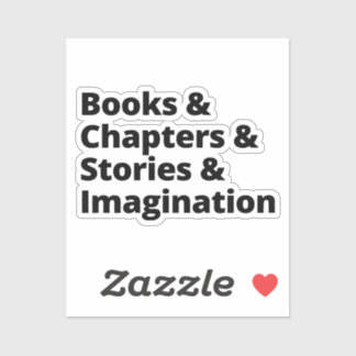 Adesivo Design do Livro