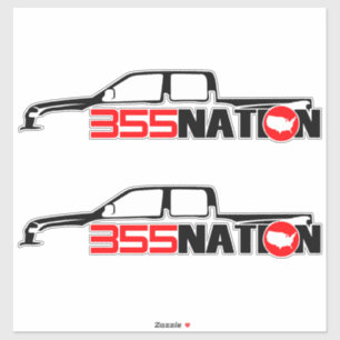 Adesivo design do táxi do grupo 355Nation
