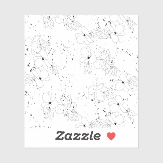 Adesivo design dois decorativo (Folha)