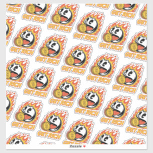 Adesivo design personalizado de autocolantes