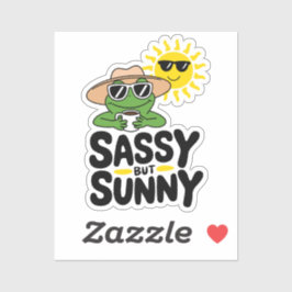 Adesivo Design Sassalto, mas ensolarado, de Sapo