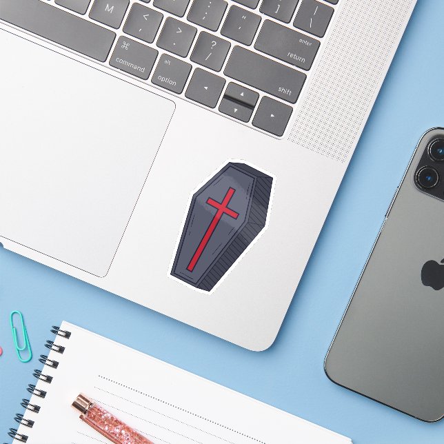 Adesivo Designs de Halloween (Notebook com iPhone)