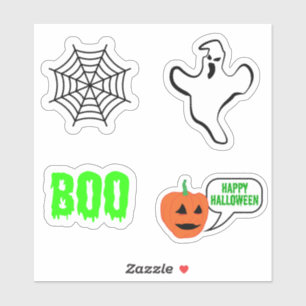 Adesivo Designs de Halloween Associados